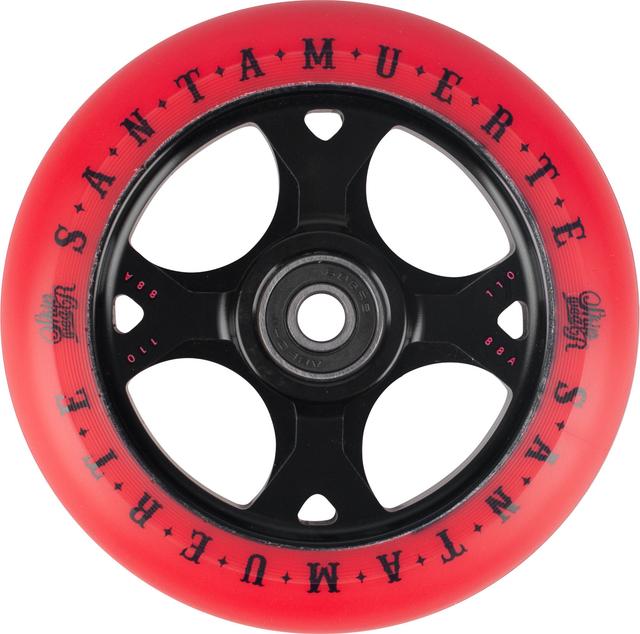 Колесо SKIP Santa Muerte 110x24mm красный