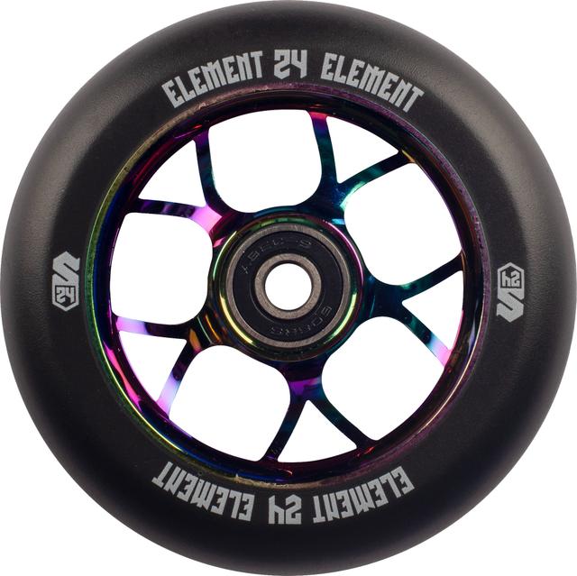 Колесо SKIP WHL12 100x24mm неохром