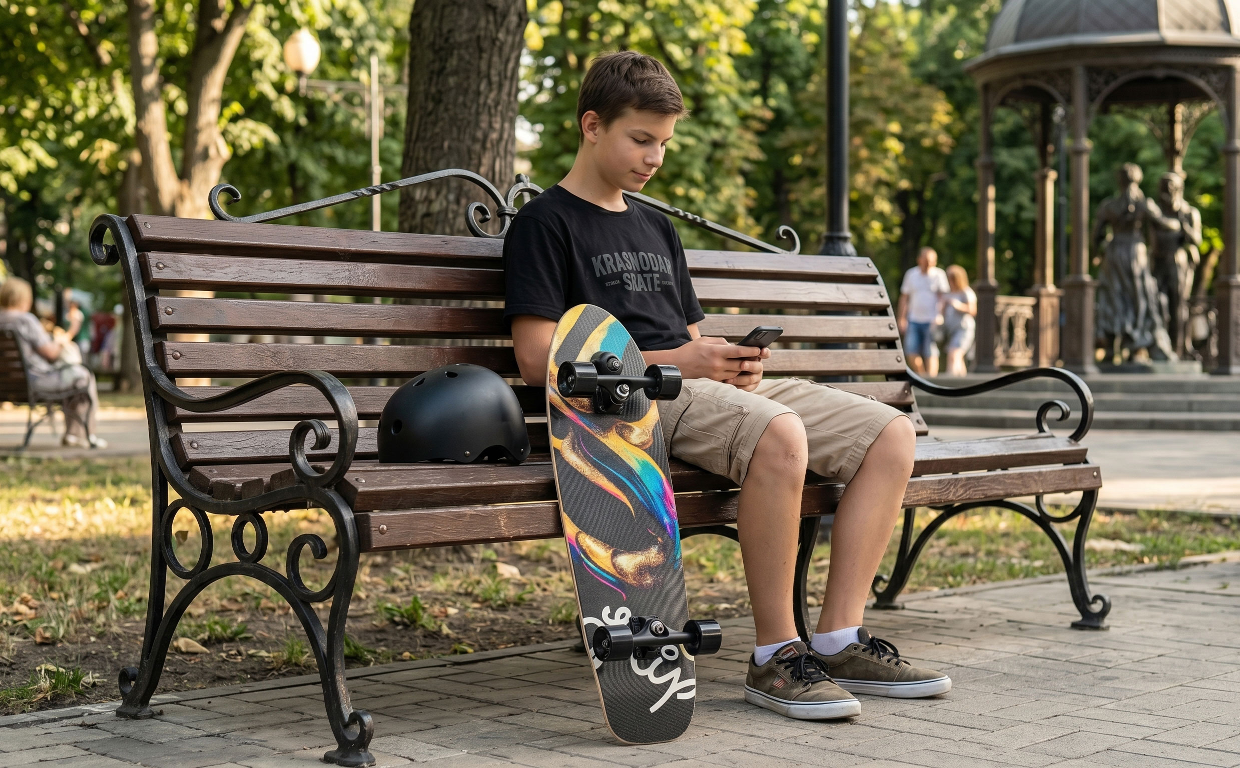 Круизер SKIP Surfskate 34" Vibes